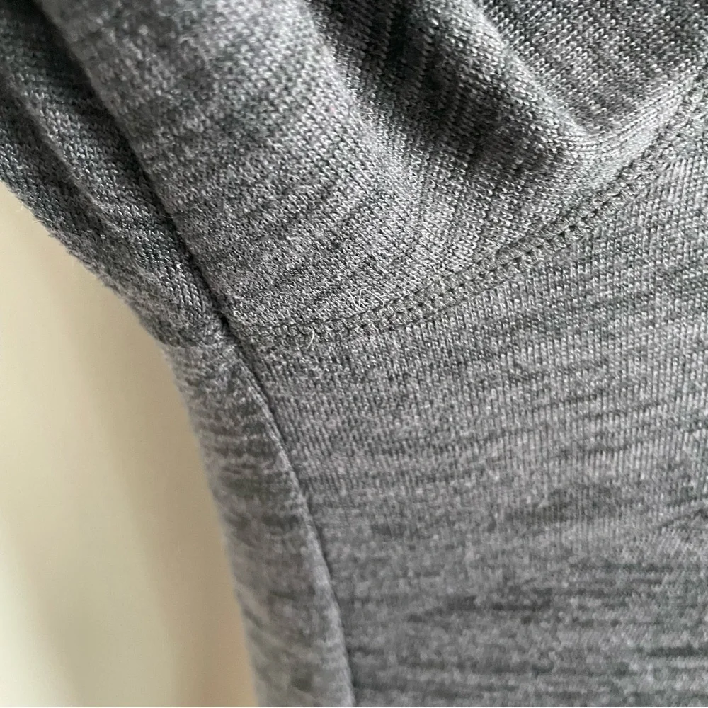 Athleta Dress Destiny Techie Pockets Stretch Lounge Athletic Travel Black Grey